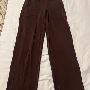 Lululemon Align Wide Leg Pants in Espresso